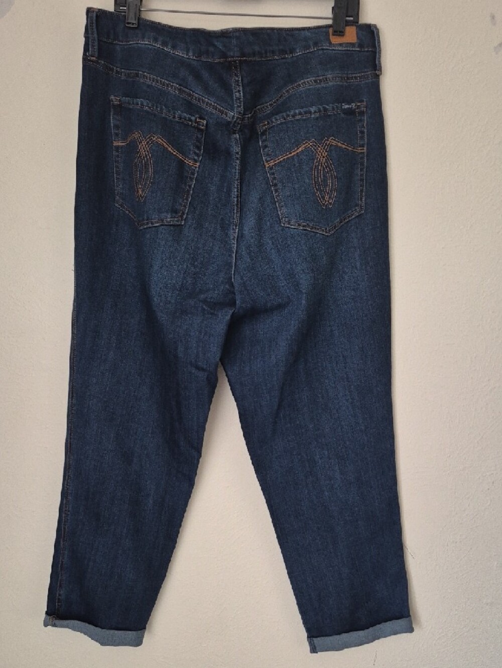 Seven7 Dark Blue Boyfriend Jeans - Picture 5 of 6
